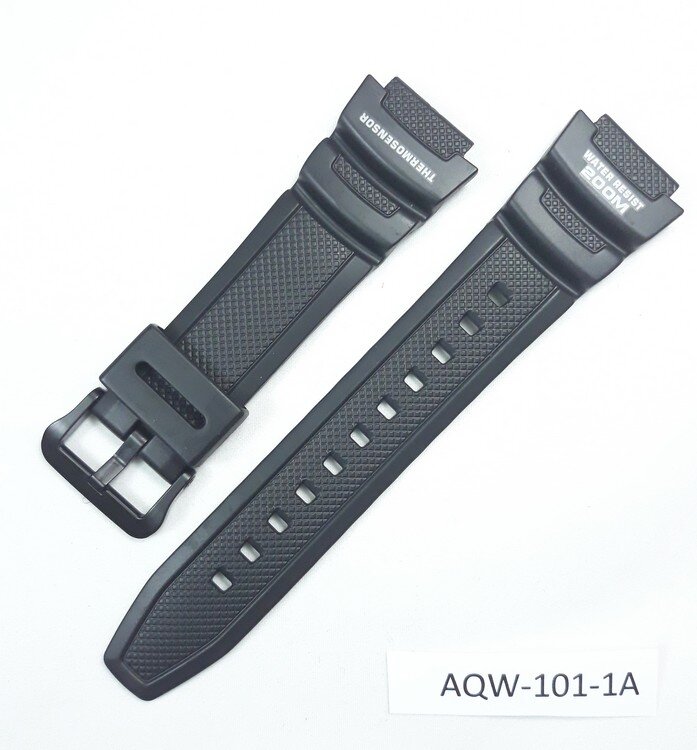 Ремень для Casio AQW101-1A черный