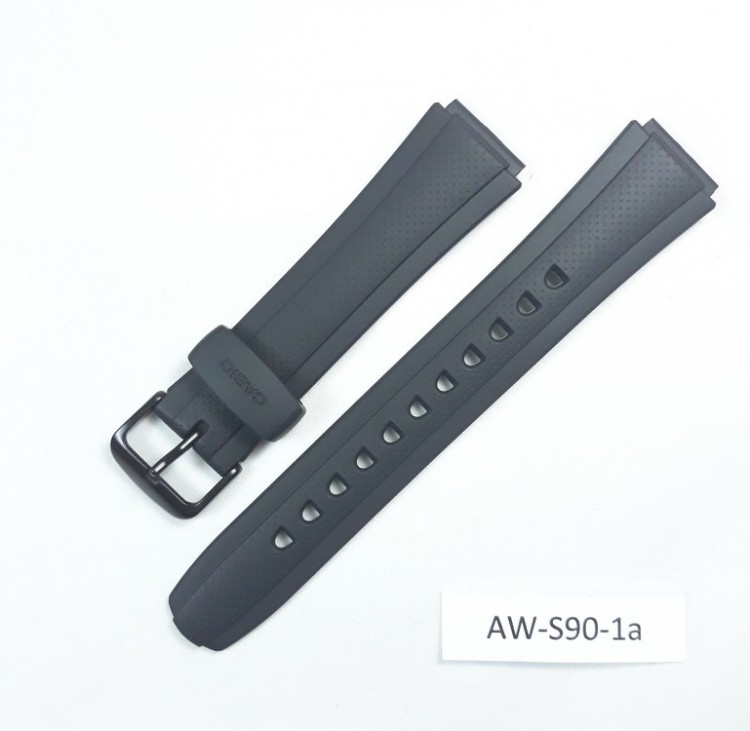 Ремень для Casio AW---S90-1A1 черный